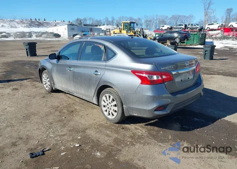 2017 Nissan Sentra Sv из США, поврежденный, VIN 3N1AB7AP1HY393398